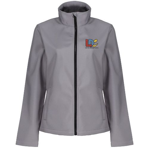 LDC Regatta Professional Women's Ablaze Printable Softshell Rock Grey